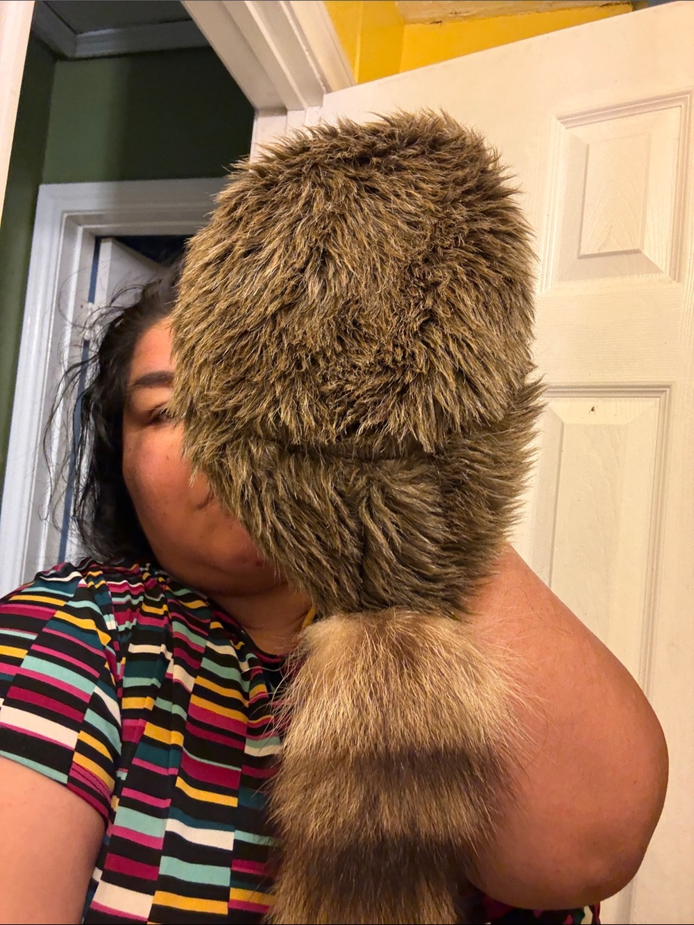 Racoon Hat View 2